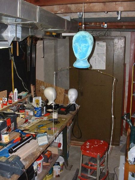 blue man group escapee ?